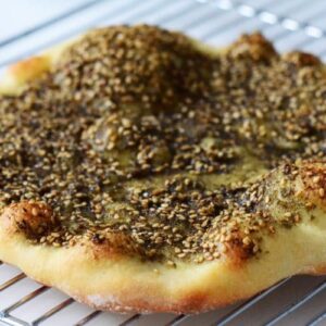 Cheeseburger Manoushi